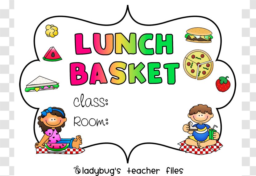 Lunchbox Blog Clip Art - Human Behavior - Basket Label Cliparts Transparent PNG