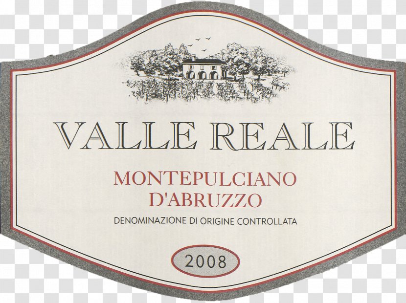 Valle Reale Montepulciano D'Abruzzo Alcoholic Beverages - Italy Gifts Transparent PNG