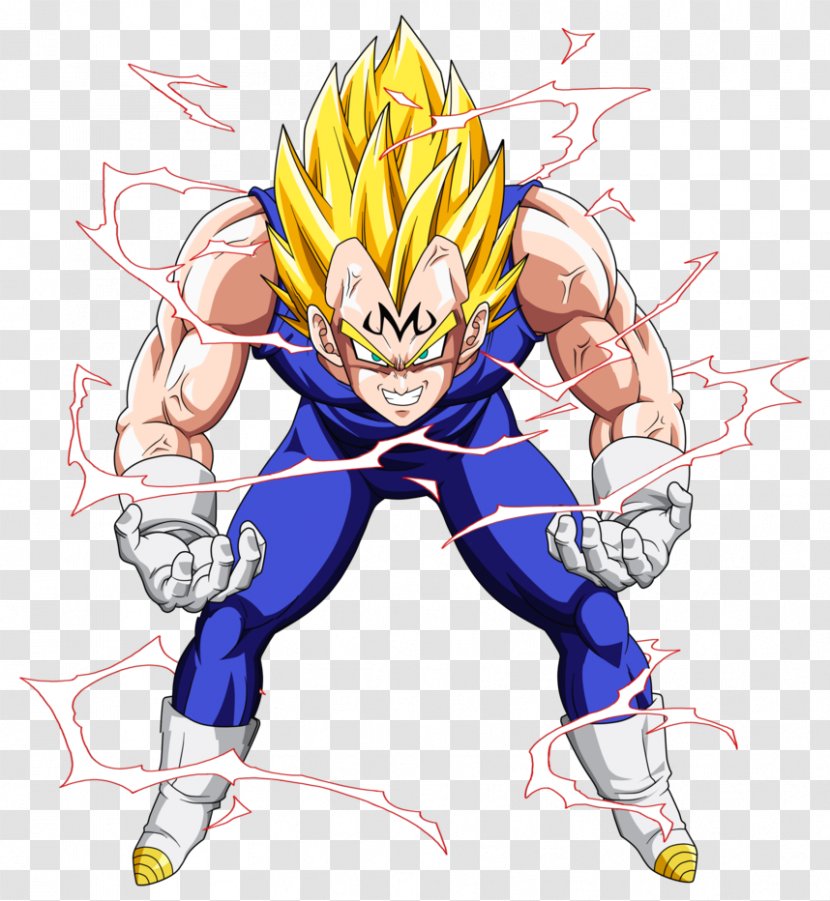 Vegeta Majin Buu Goku Bulma Gohan - Cartoon - Sheamus Transparent PNG