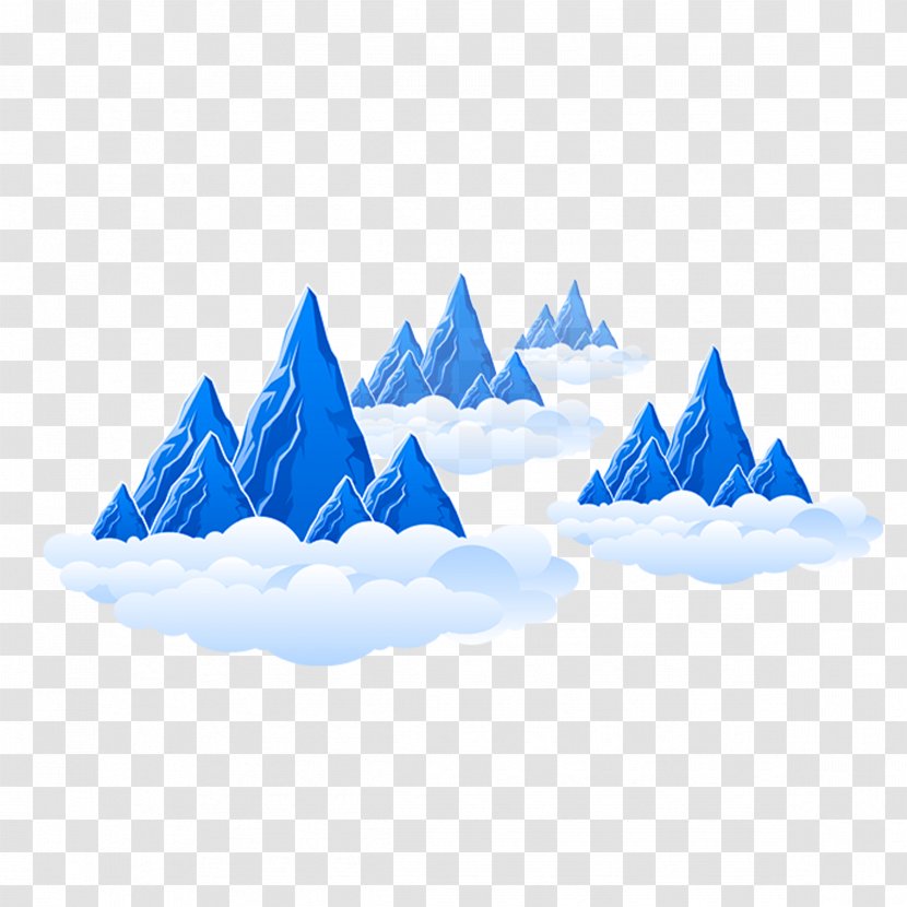Vector Graphics Image Mountain - Logo - Cloudly Ornament Transparent PNG