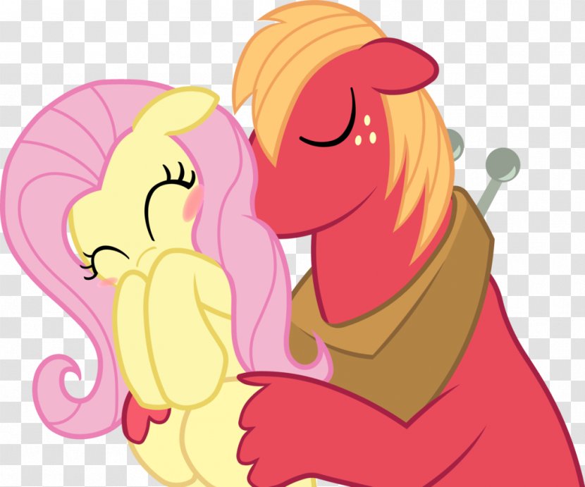 Pony Fluttershy Big McIntosh Scootaloo McDonald's Mac - Silhouette - Horse Transparent PNG