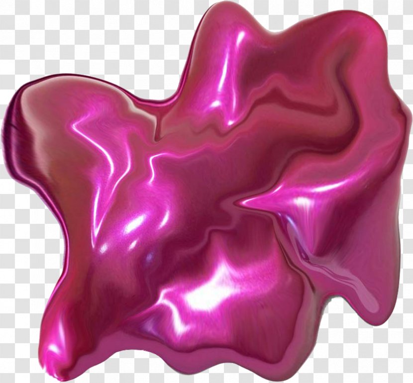 Purple Pink Color Slime - Lavender Transparent PNG
