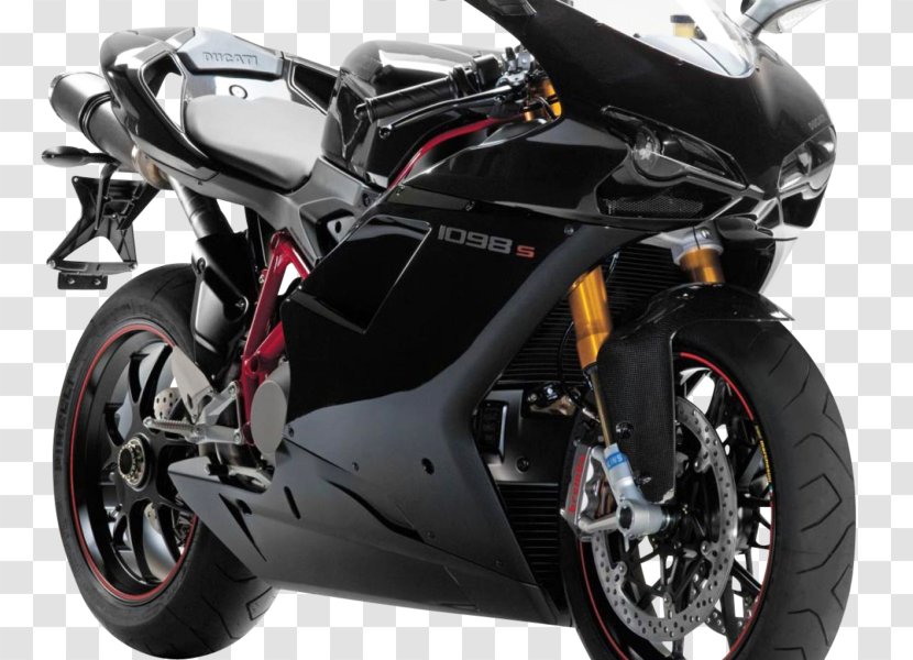Ducati Museum 1098 Motorcycle Sport Bike - Wheel Transparent PNG