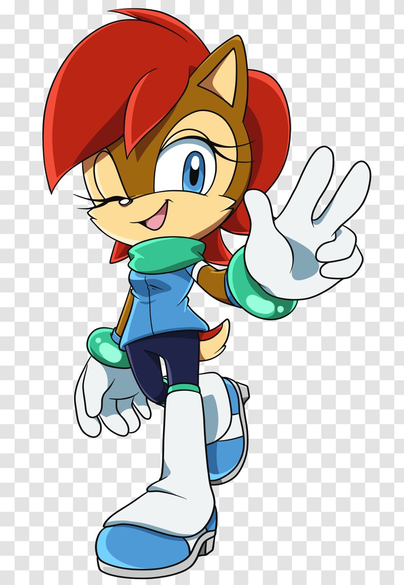 SegaSonic The Hedgehog Princess Sally Acorn Amy Rose - Tree - Sonic Transparent PNG