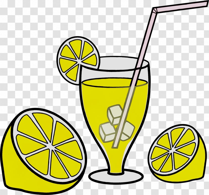 Lemonade Fizzy Drinks Iced Tea Lemon-lime Drink Cocktail Transparent PNG