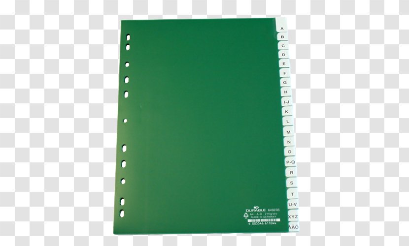 Green - Notebook - Esselte Transparent PNG