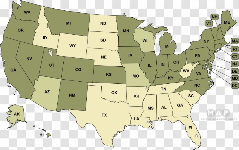 United States Zika Virus World Map Fever - Transmission Transparent PNG