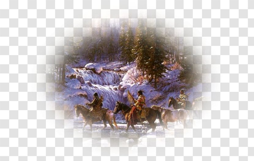 Native Americans In The United States Visual Arts By Indigenous Peoples Of Americas Plains Indians - Painting Transparent PNG