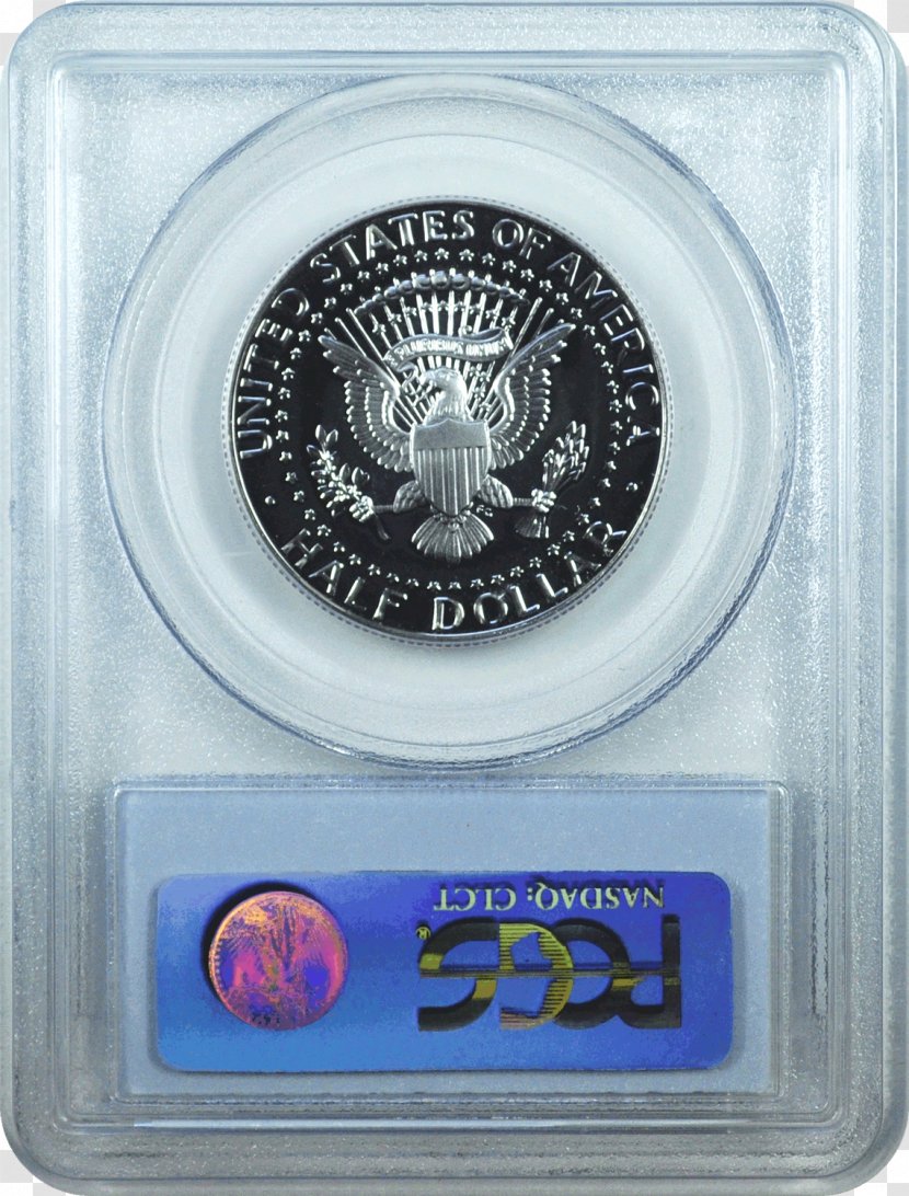 Proof Coinage Half Dollar Silver - Coin Transparent PNG