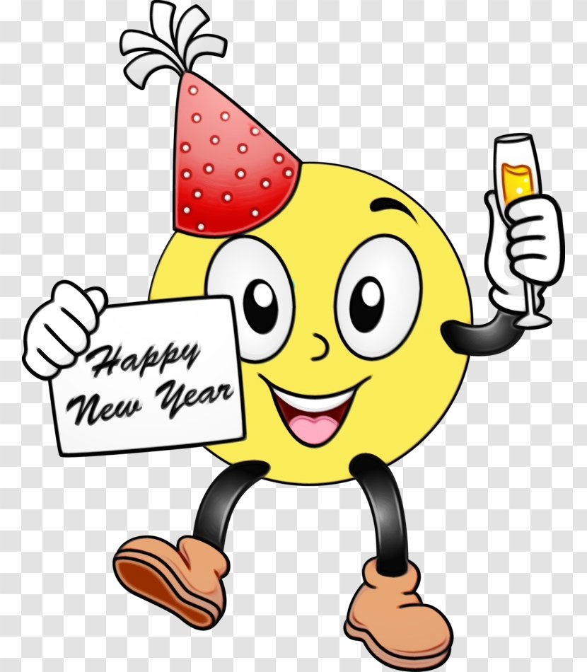 Happy Chinese New Year Cartoon - Finger - Smile Transparent PNG