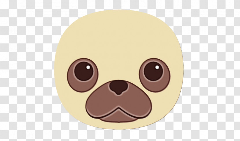 Pug Puppy Snout Breed Crossbreed Transparent PNG