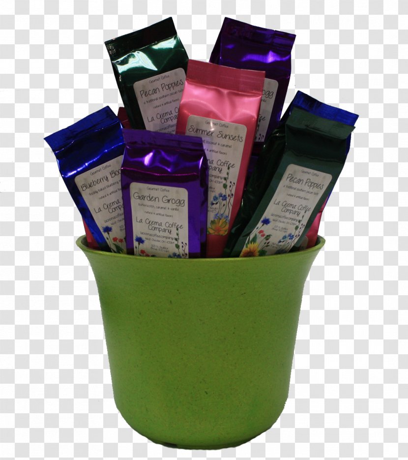 La Crema Coffee Company Espresso Cafe Food Gift Baskets - Plastic Transparent PNG
