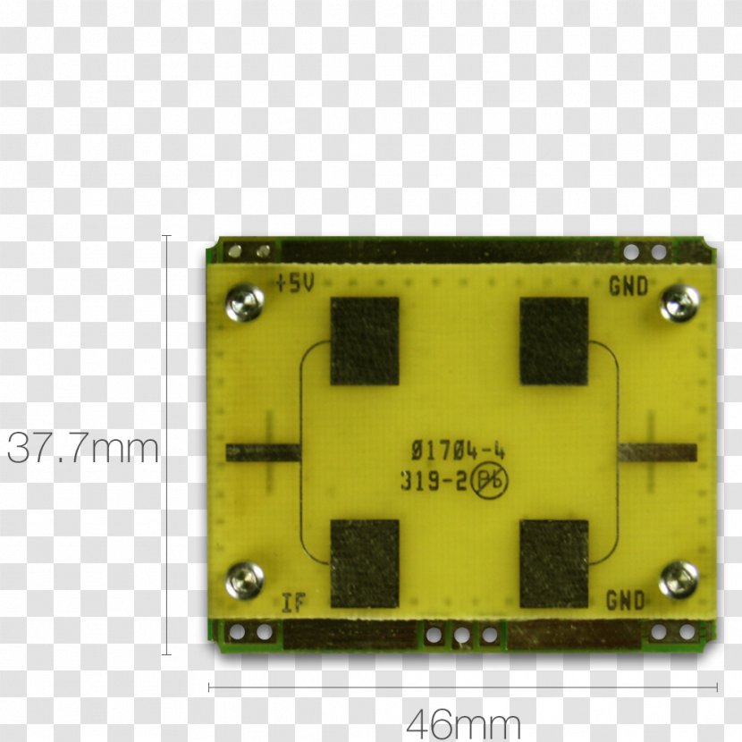 Doppler Radar Microwave Effect Motion Sensors - X Band Transparent PNG