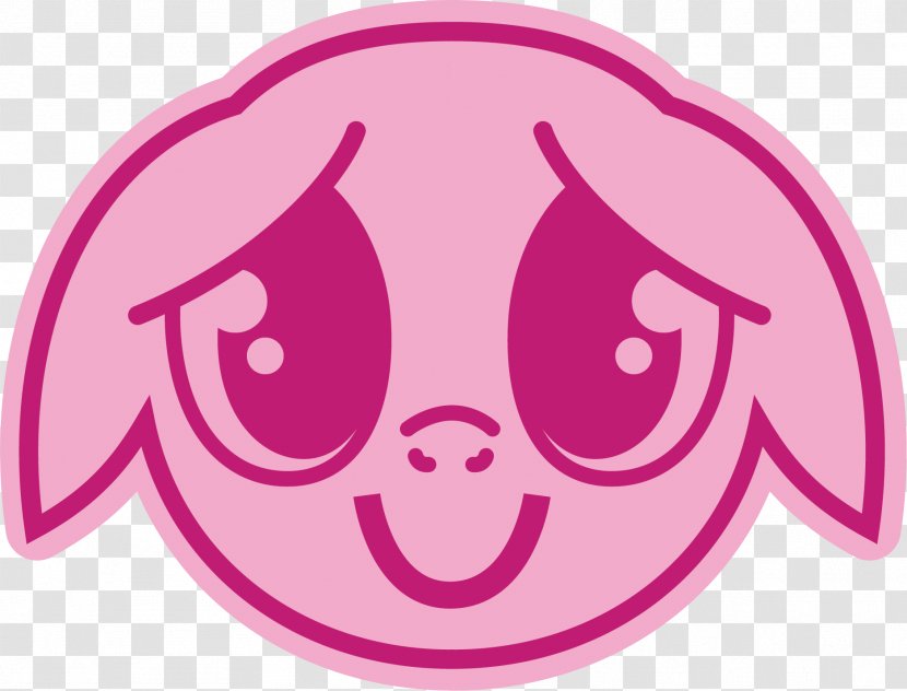Snout Domestic Pig Pink Magenta - Cartoon Transparent PNG