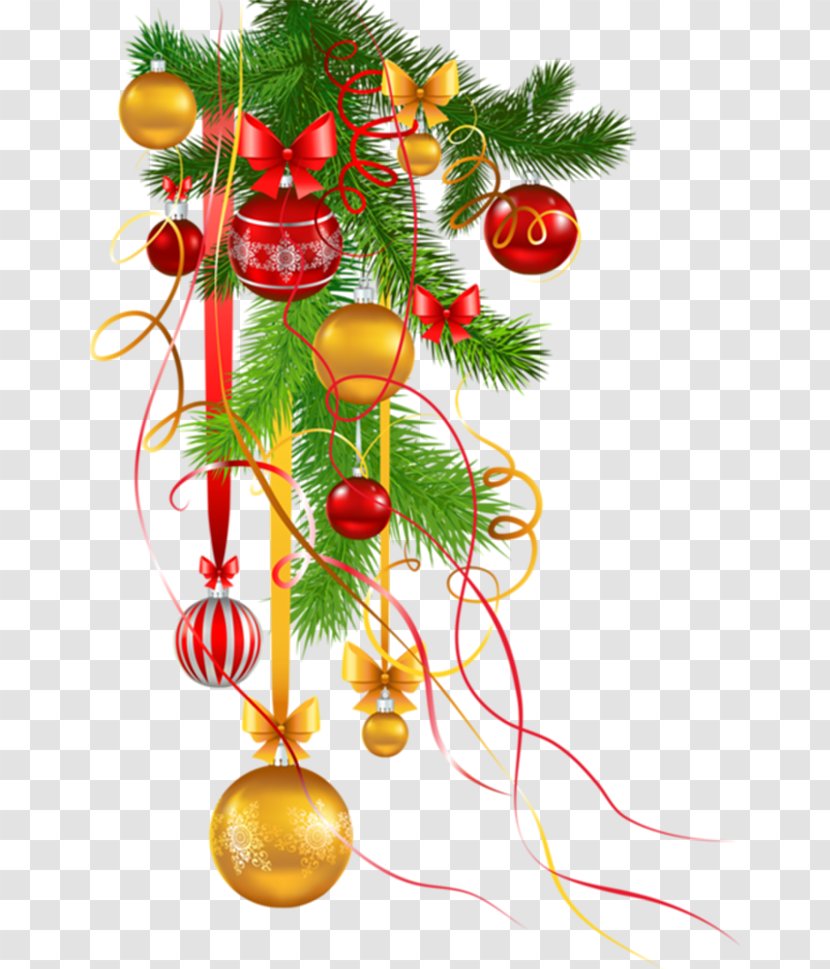 Christmas Decoration Tree Clip Art - Natural Foods - Album Transparent PNG
