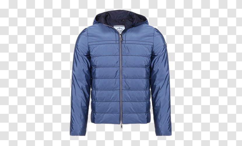 Blue Outerwear Hood - Color - Jacket Down Transparent PNG