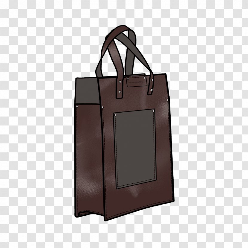 Handbag Leather Tote Bag Satchel - Arm - Walnut Bags Transparent PNG