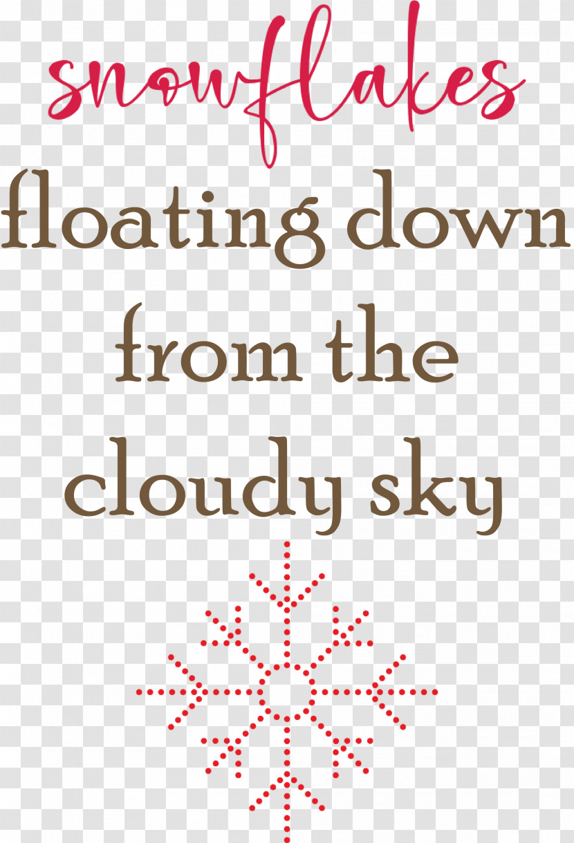 Snowflakes Floating Down Snowflake Snow Transparent PNG