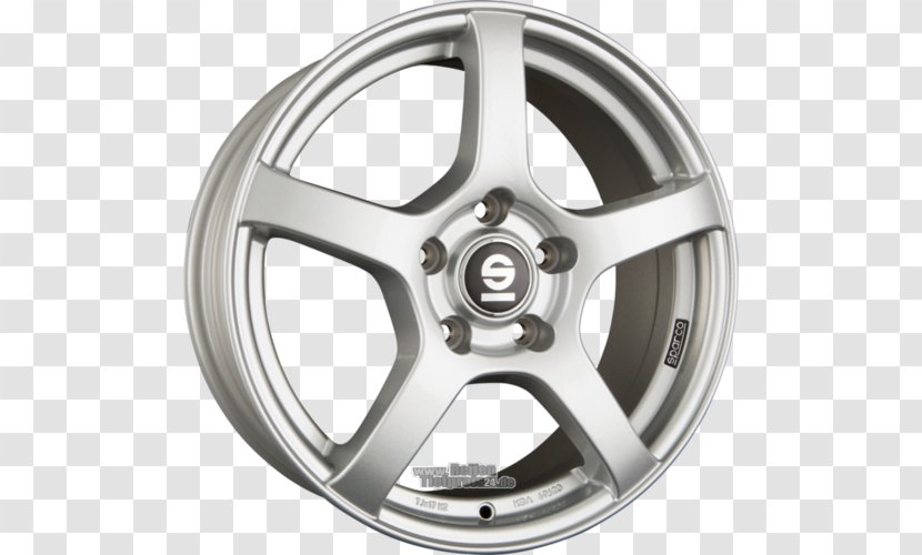 Alloy Wheel Car Rim Sparco Autofelge - Volkswagen Transparent PNG