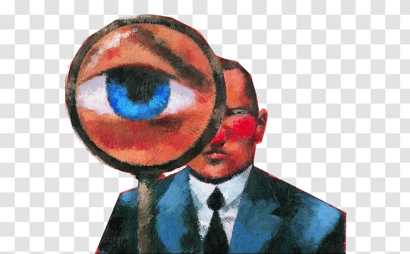 Editora Unijuxed Painting Magnifying Glass - Human Behavior - Take A Figure Transparent PNG