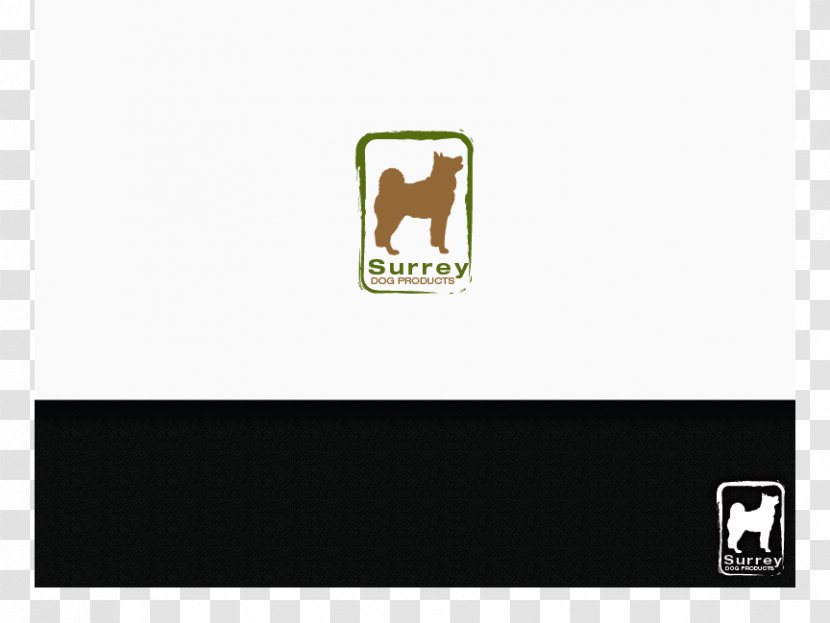 Logo Brand Font - A Playful Dog Transparent PNG