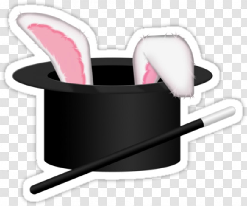 Hat Cartoon - Pink - Sticker Transparent PNG