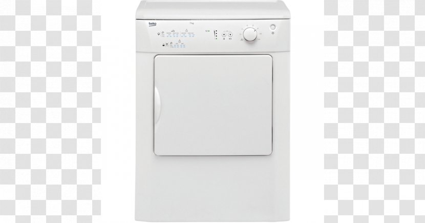Clothes Dryer Beko DV7110 Washing Machines Home Appliance - Tumble Transparent PNG