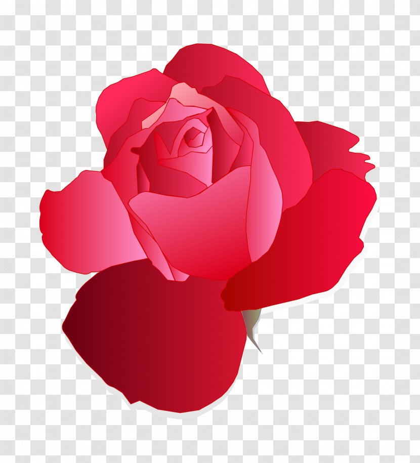Blue Rose Clip Art - Flower - Vector Transparent PNG