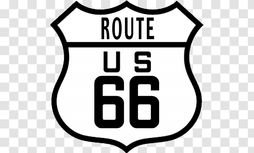 U.S. Route 66 In Arizona Oatman 75 California - Black And White Transparent PNG
