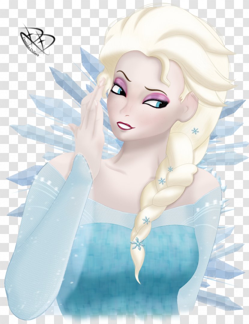 Legendary Creature Violet Face Lilac Fairy - Frame - Frozen Elsa Transparent PNG