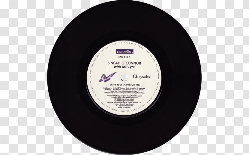 I Want Your (Hands On Me) Compact Disc Phonograph Record Sinéad O'Connor MC Lyte - Thank You For Attention Transparent PNG