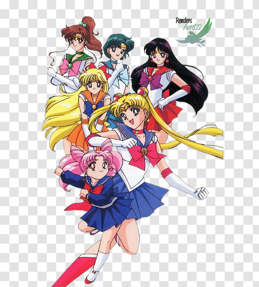 Sailor Moon Mars Venus Senshi Mercury - Flower Transparent PNG
