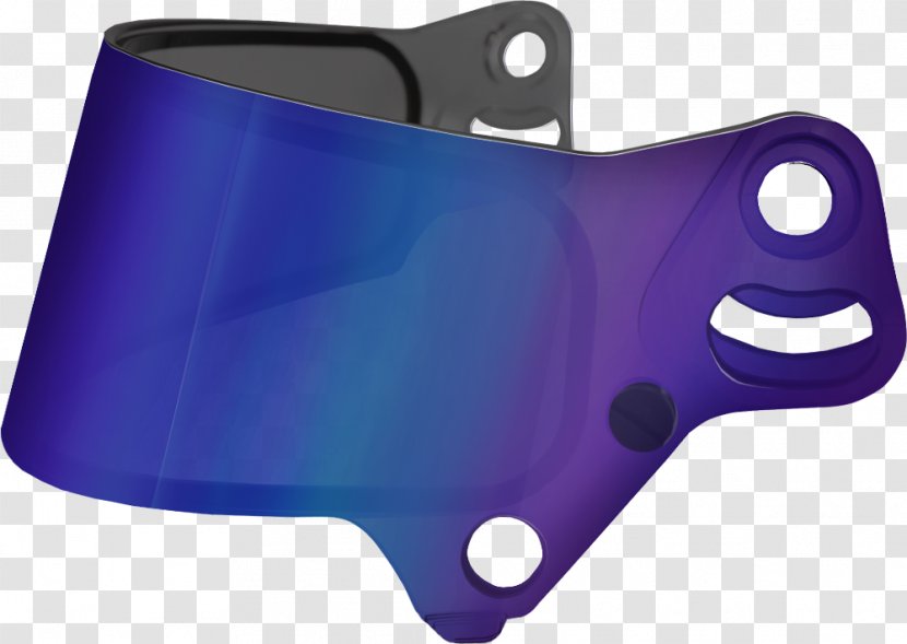 Visor Motorcycle Helmets Anti-fog Blue - Mirror - Helmet Transparent PNG