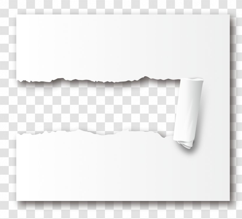 Paper Icon - Rectangle - Tear Effect Transparent PNG