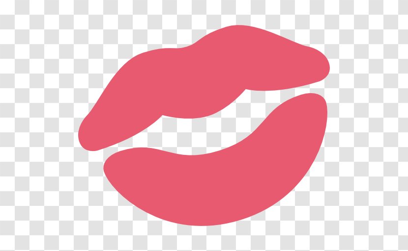 Lip Balm Emoji Kiss - Cartoon - Hip Transparent PNG
