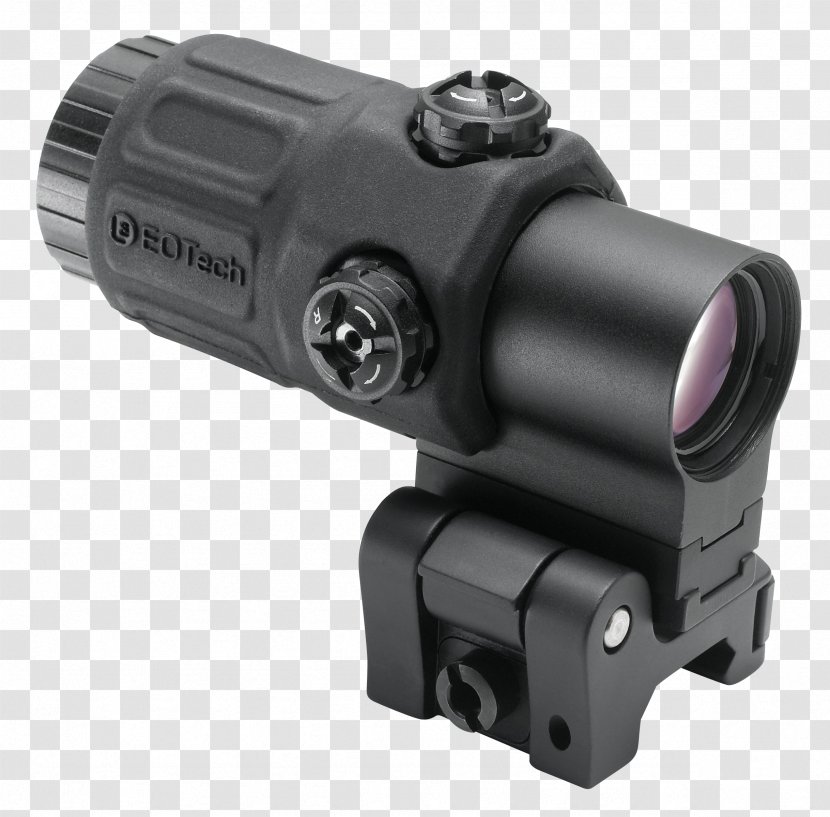 EOTech G33.STS 3x Magnifier With Mount Holographic Weapon Sight Telescopic - Tool - Collimator Transparent PNG
