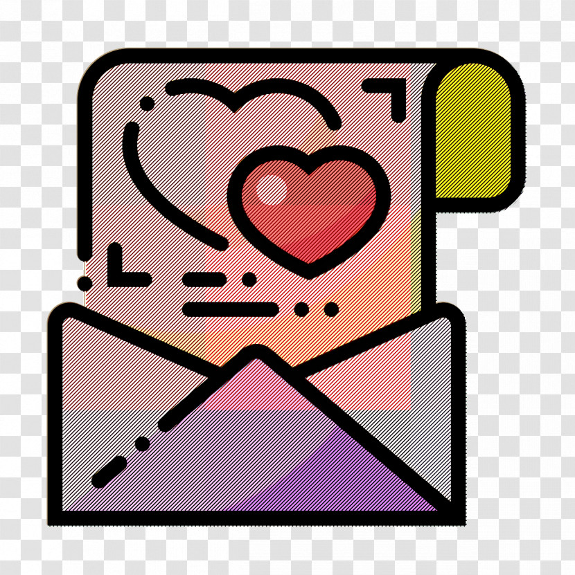 Love And Romance Icon Love Icon Love Letter Icon Transparent PNG