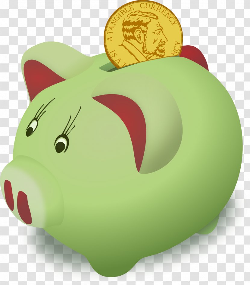 Piggy Bank Clip Art - Public Domain - Tips Money Cliparts Transparent PNG