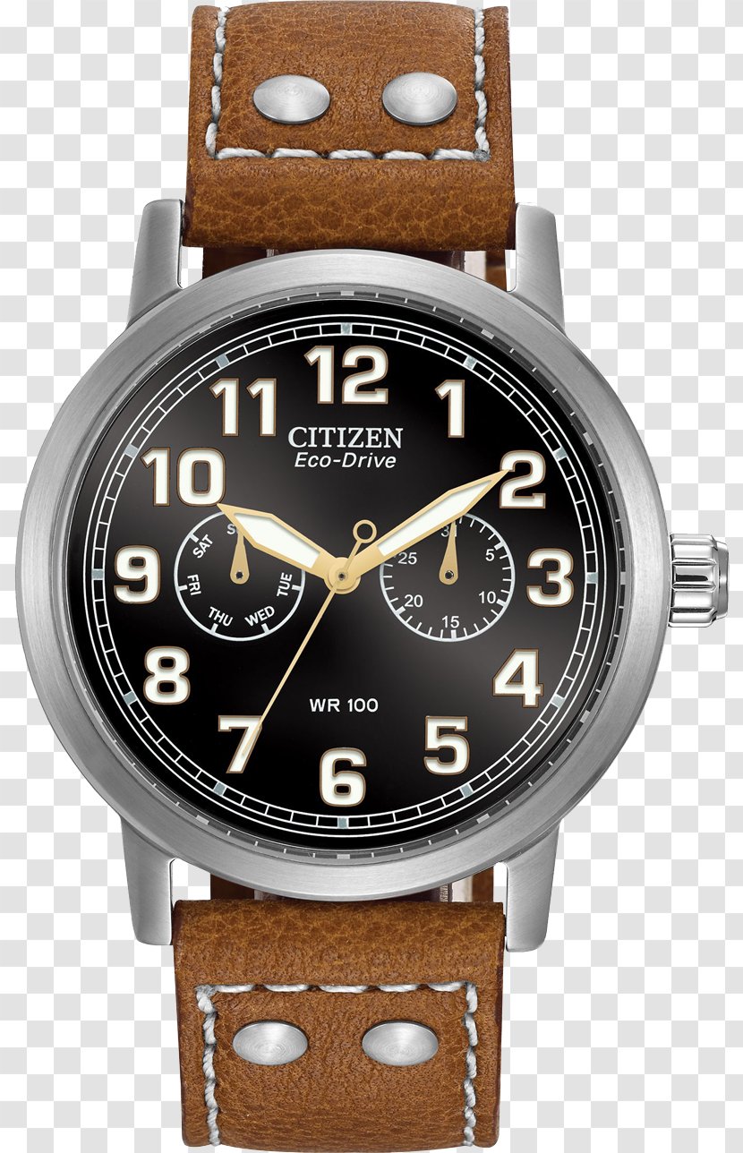 Eco-Drive Chronograph Citizen Watch Strap - Quartz Clock - Avion Transparent PNG