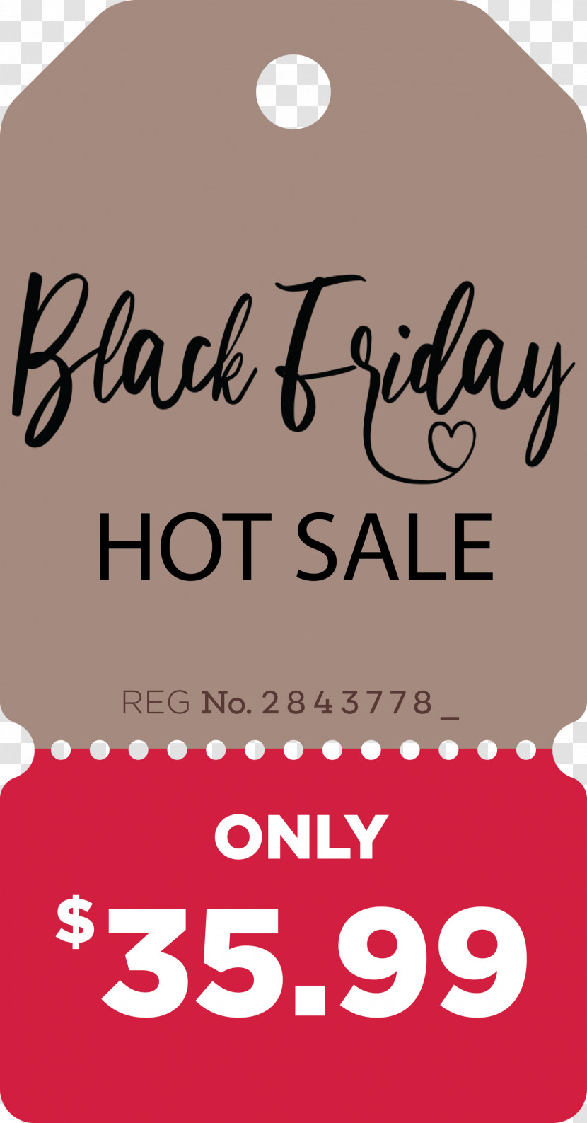 Black Friday Price Tag Transparent PNG