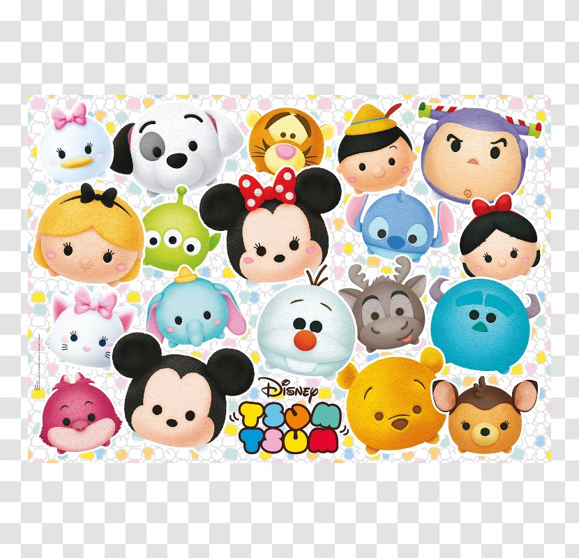 Jigsaw Puzzles Disney Tsum Land Stuffed Animals & Cuddly Toys - Material - Toy Transparent PNG