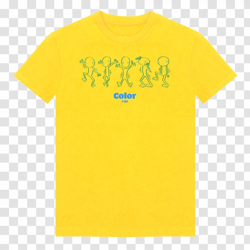 T-shirt Hoodie Sleeve Clothing - Tshirt - Yellow Dancer Transparent PNG