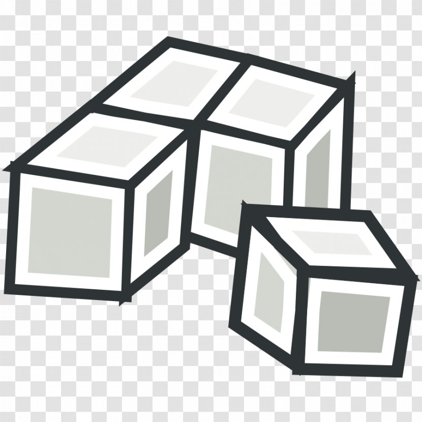 Base Ten Blocks Decimal Nonpositional Numeral System Radix Clip Art - Cube Transparent PNG