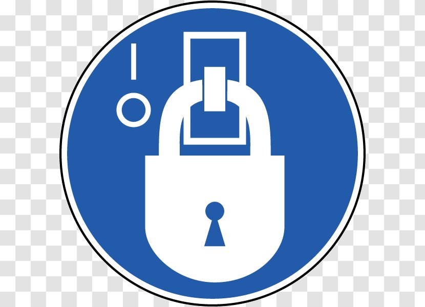 Lockout-tagout Symbol Sign Label Safety - Brady Corporation Transparent PNG