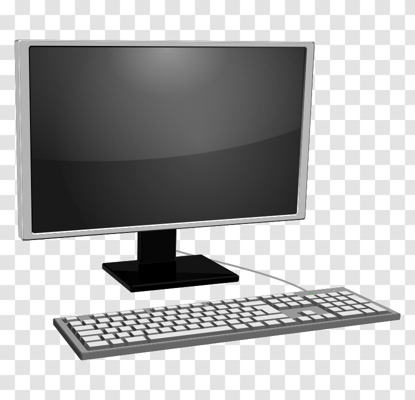 Laptop Computer Keyboard Monitors Clip Art - Monitor Transparent PNG