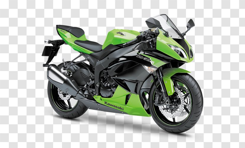 Kawasaki Ninja ZX-14 ZX-6R Motorcycles - Zx6r - Motorcycle Transparent PNG