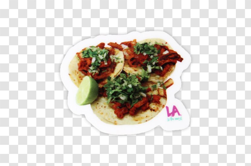 Al Pastor Taco Mexican Cuisine Adobada Recipe - Street Food - TACOS Transparent PNG