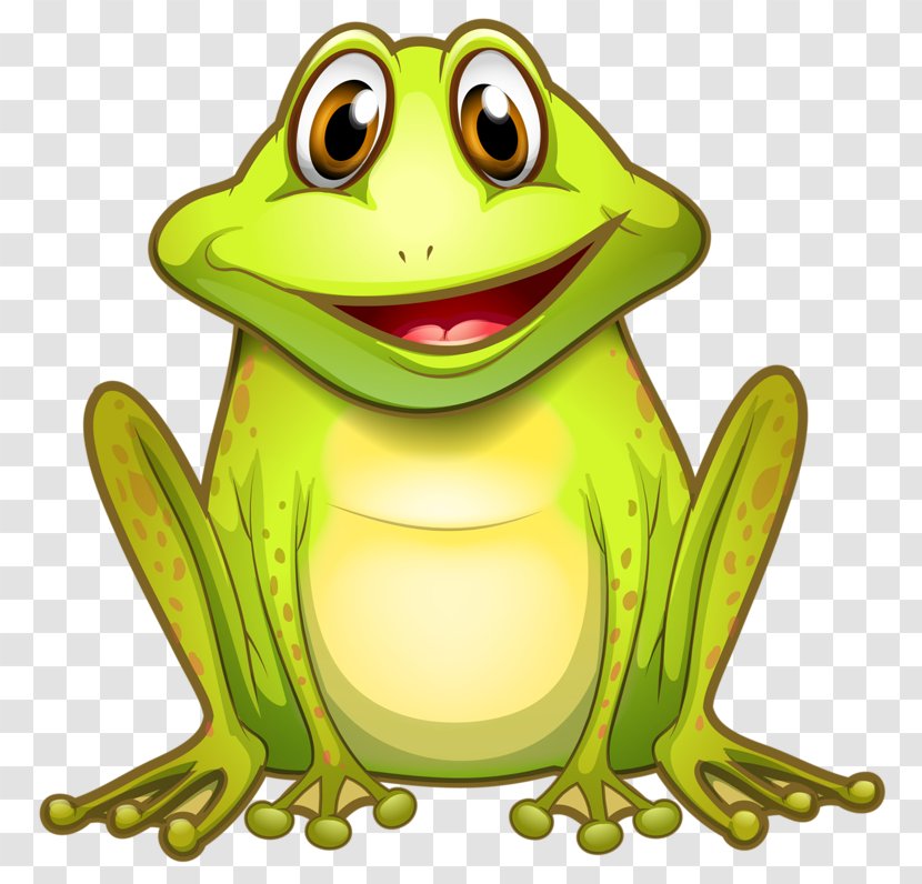 Edible Frog The Prince Cartoon - Toad - Green Transparent PNG