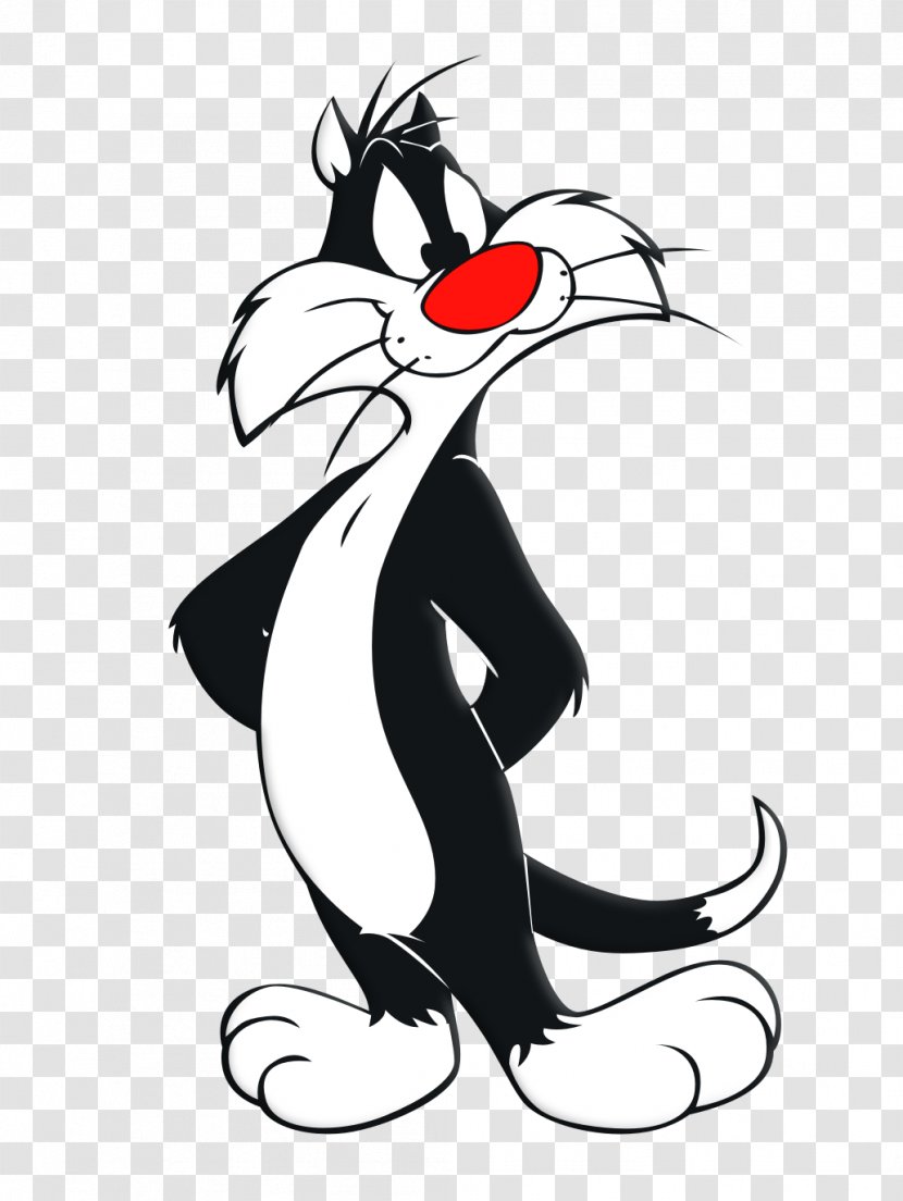Sylvester Jr. Tweety Cat Looney Tunes - Royaltyfree - Tom And Jerry Transparent PNG