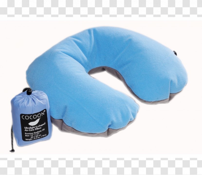 Pillow Cushion Inflatable Blue Light - Shoe Transparent PNG
